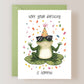 Hope Your Birthday Is Hoppin Card