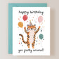 Happy Birthday You Party Animal Card