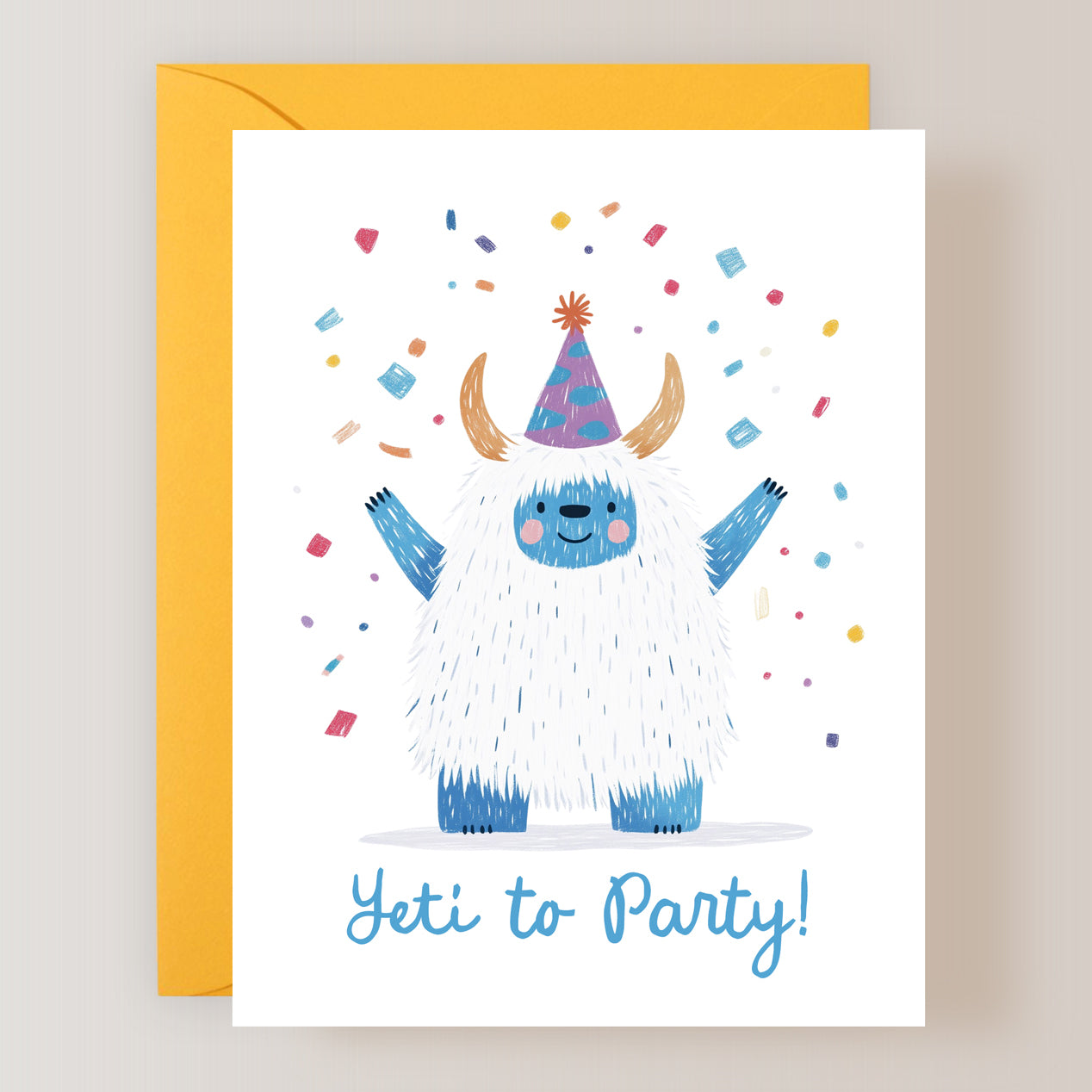 Yeti to Party Card