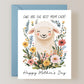 Ewe Are The Best Mom Ever Card